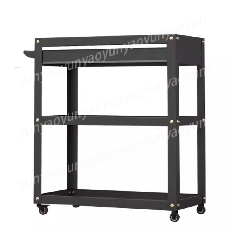 Workshop Tools Trolley - Ağır Hizmet Tipi 3 Katlı Tekerlekli