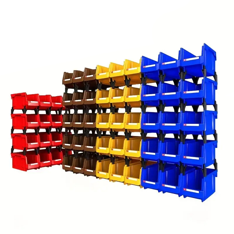 Workshop Tools Classification - 12 adet İstiflenebilir Alet Depolama Kutusu,