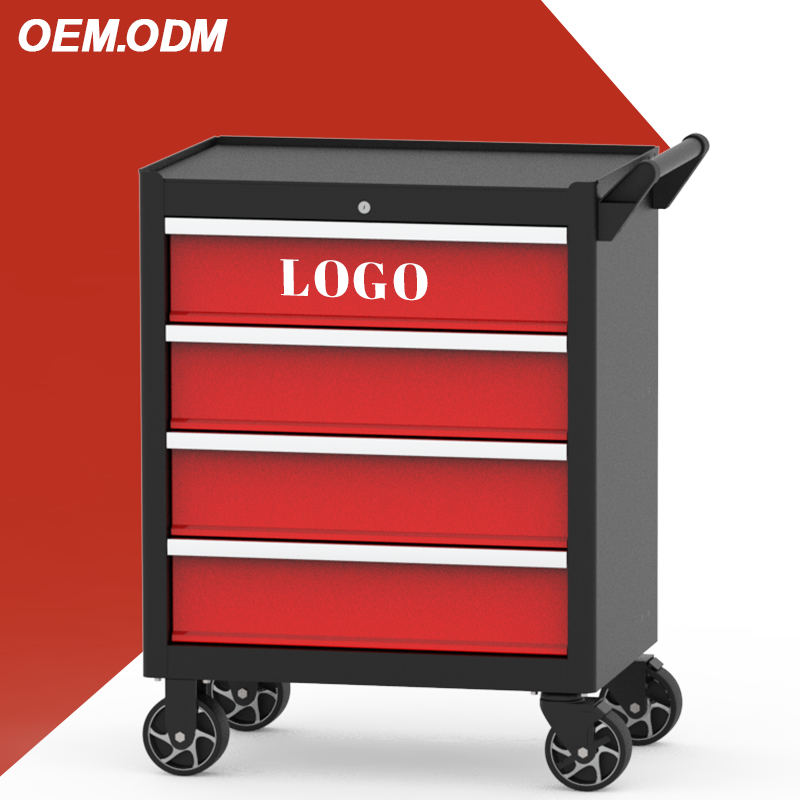 Çin OEM Toptan 4 Çekmeceli Tek - Workshop Tools Trolley incelemesi ve fiyatı