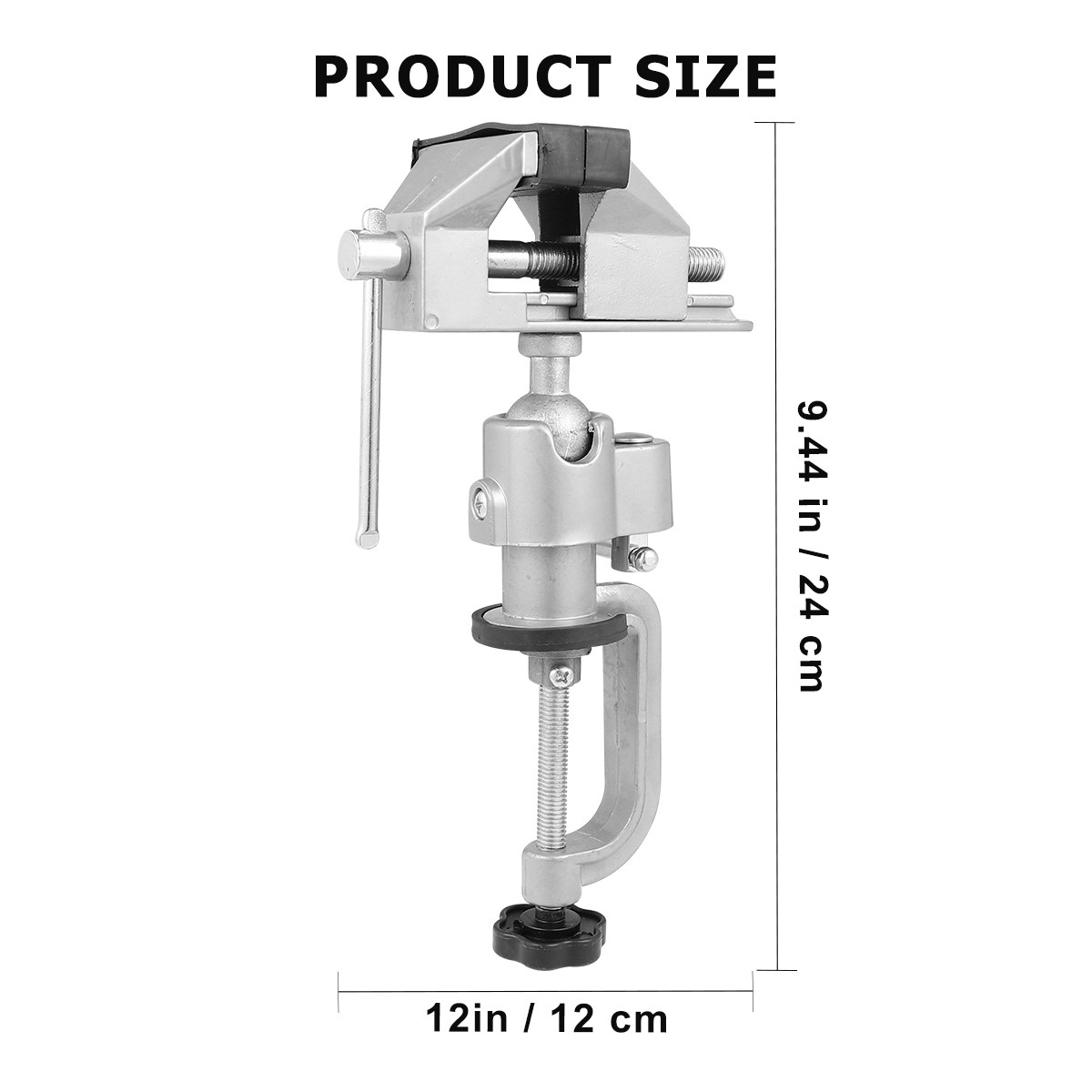 Döner Masa Üstü Kelepçe, Döner - Bench Vise Swivel incelemesi ve fiyatı