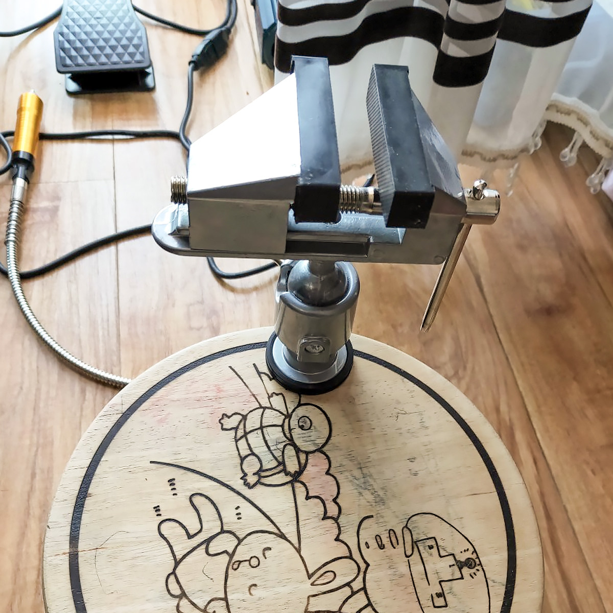 Döner Masa Üstü Kelepçe, Döner - Bench Vise Swivel incelemesi ve fiyatı