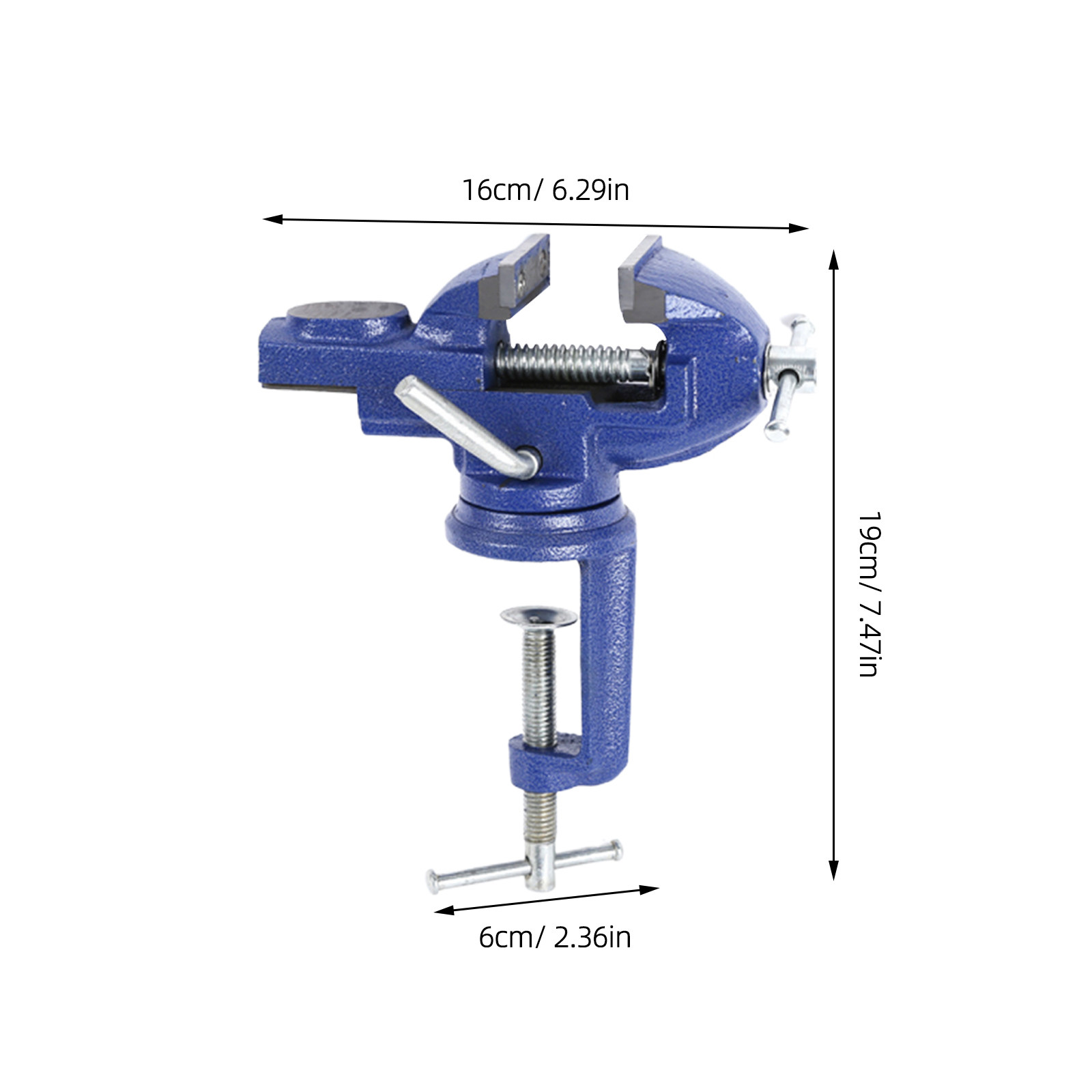 60mm Mini Döner Masa Mengenesi - Bench Vise Swivel incelemesi ve fiyatı
