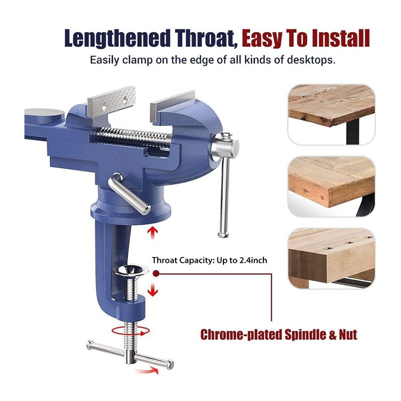 KYCOR-Tezgah Kelepçeleri Sabit - Bench Vise Swivel incelemesi ve fiyatı