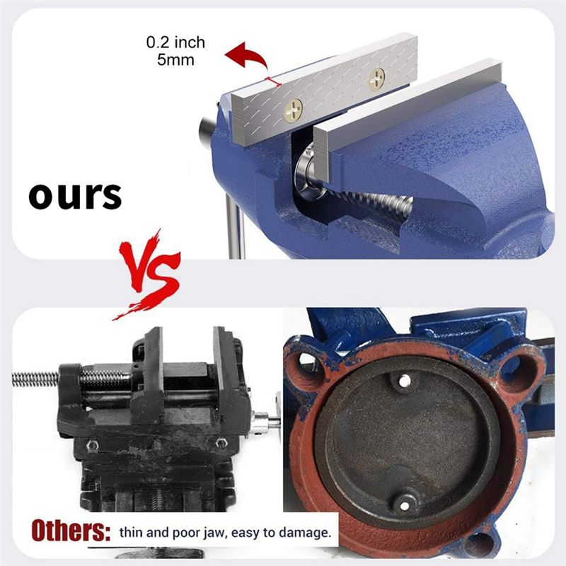 KYCOR-Tezgah Kelepçeleri Sabit - Bench Vise Swivel incelemesi ve fiyatı
