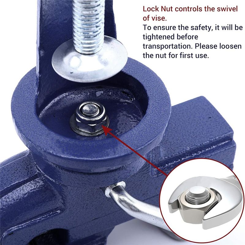 KYCOR-Tezgah Kelepçeleri Sabit - Bench Vise Swivel incelemesi ve fiyatı