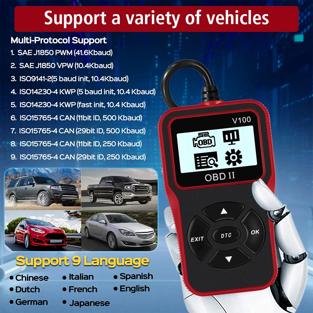12V OBD2 Araçlar İçin Araba Ta - Workshop Tools English incelemesi ve fiyatı