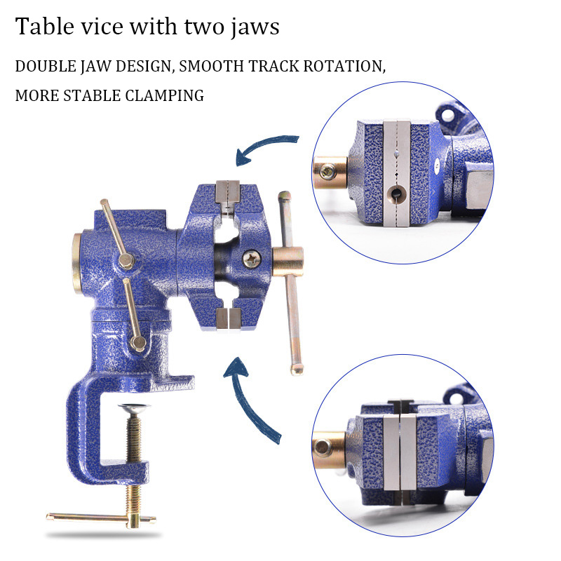 Çift çene masa mengene döner t - Bench Vise Swivel incelemesi ve fiyatı