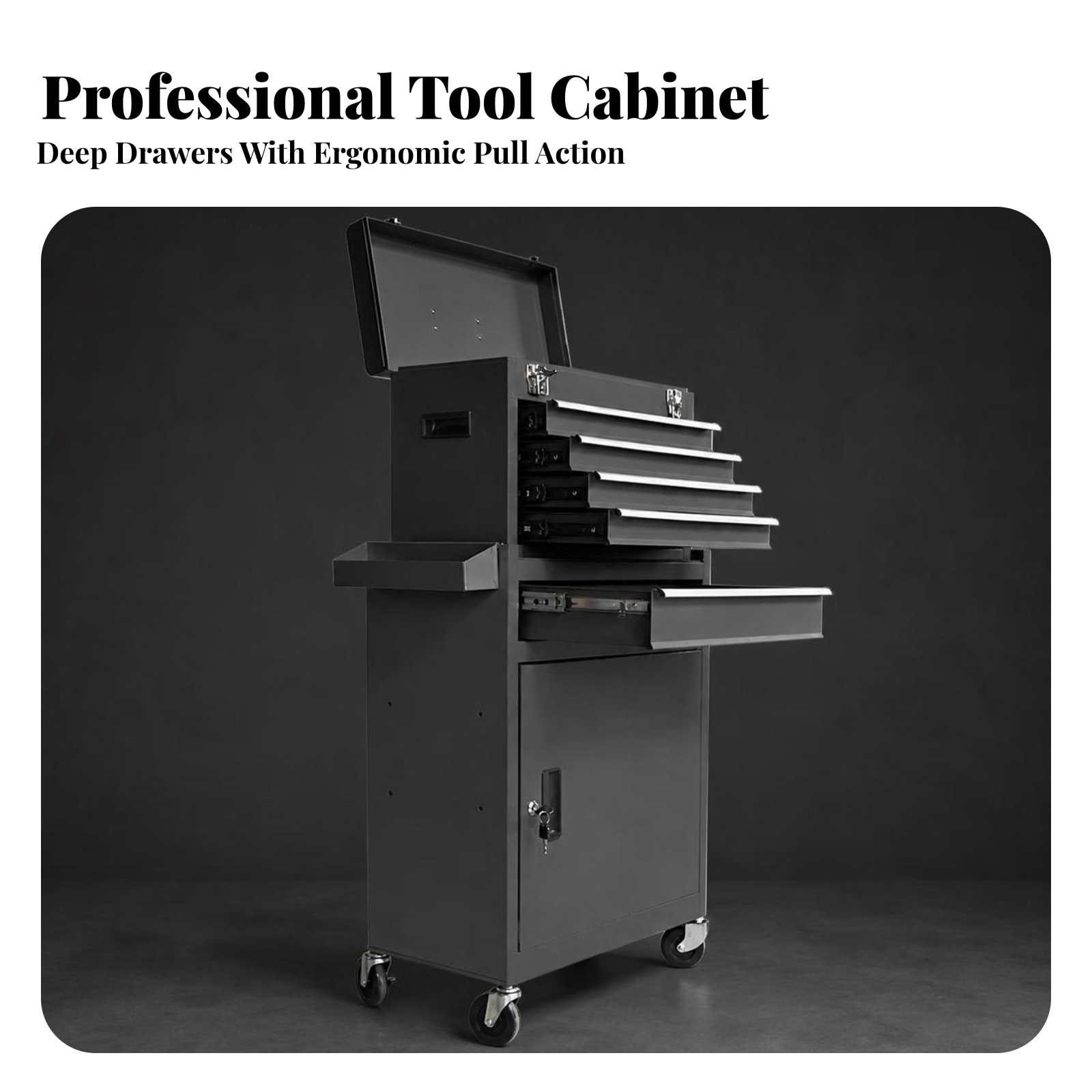 Tekerlekli, Anahtarlı Kilitlen - Workshop Tools Trolley incelemesi ve fiyatı