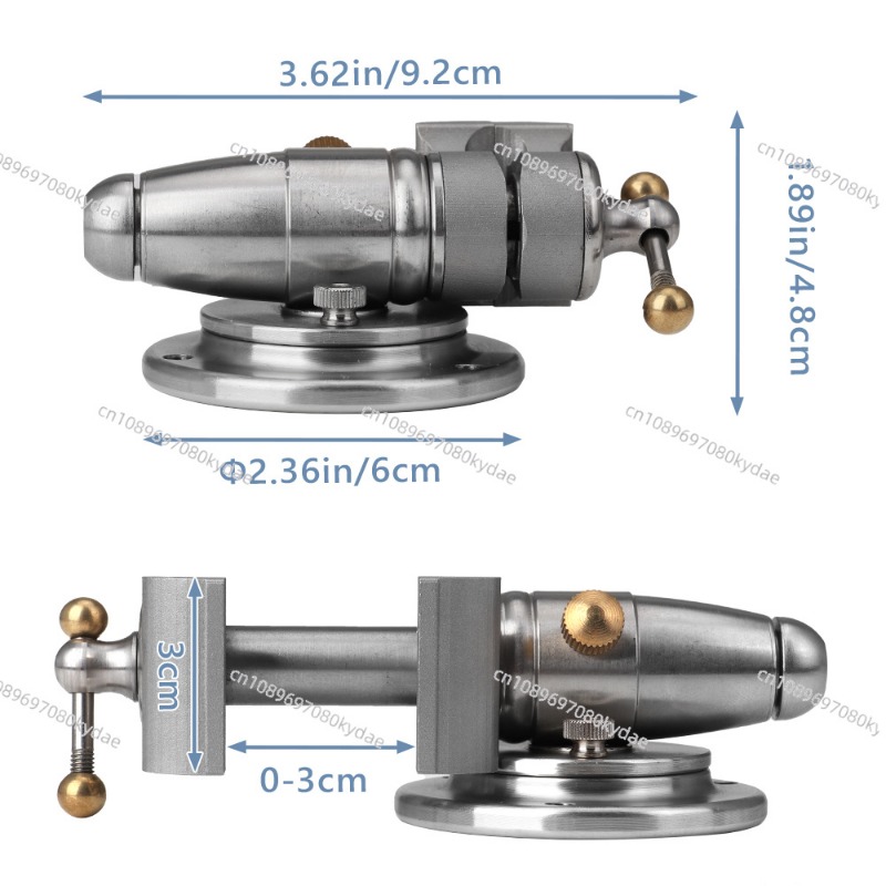 304 Paslanmaz Çelik Mini Tezga - Bench Vise Swivel incelemesi ve fiyatı
