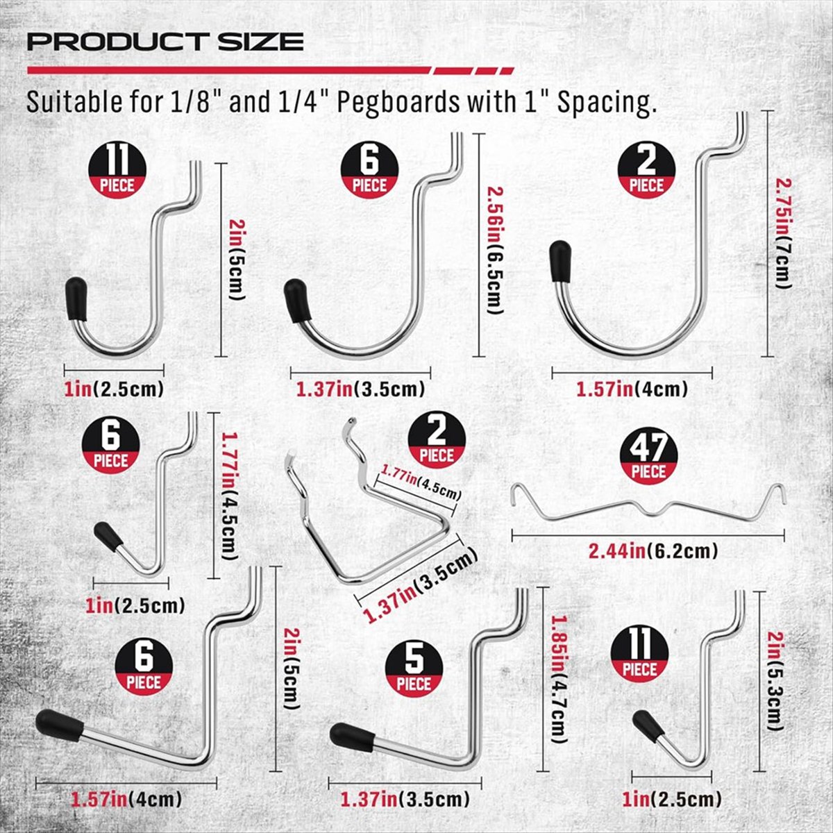 İNDİRİM AA63 121 Parça Pegboar - Workshop Tools For Sale incelemesi ve fiyatı